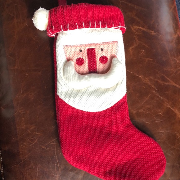 Red Santa Clause stocking